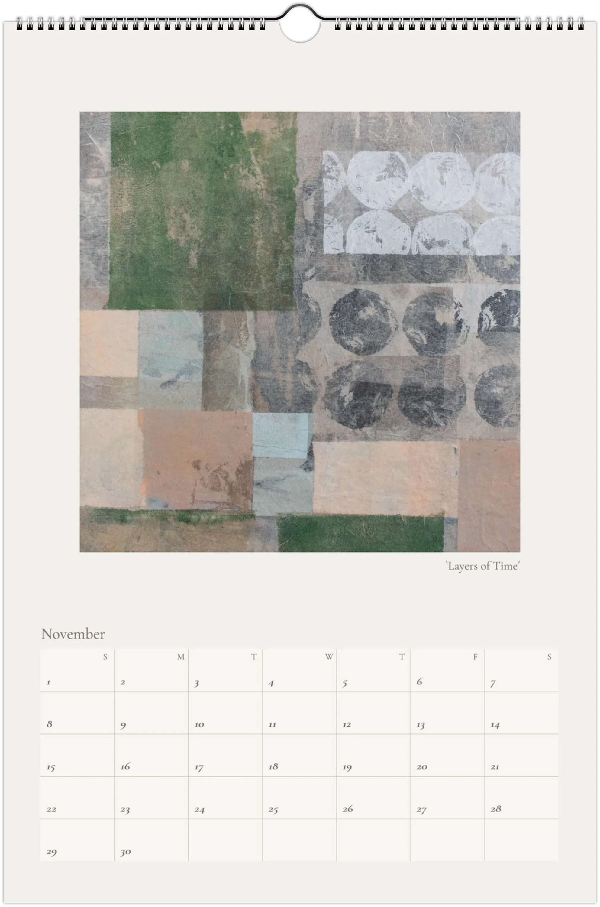 Wall art calendar 2026 What the Layers Hold_November.jpeg