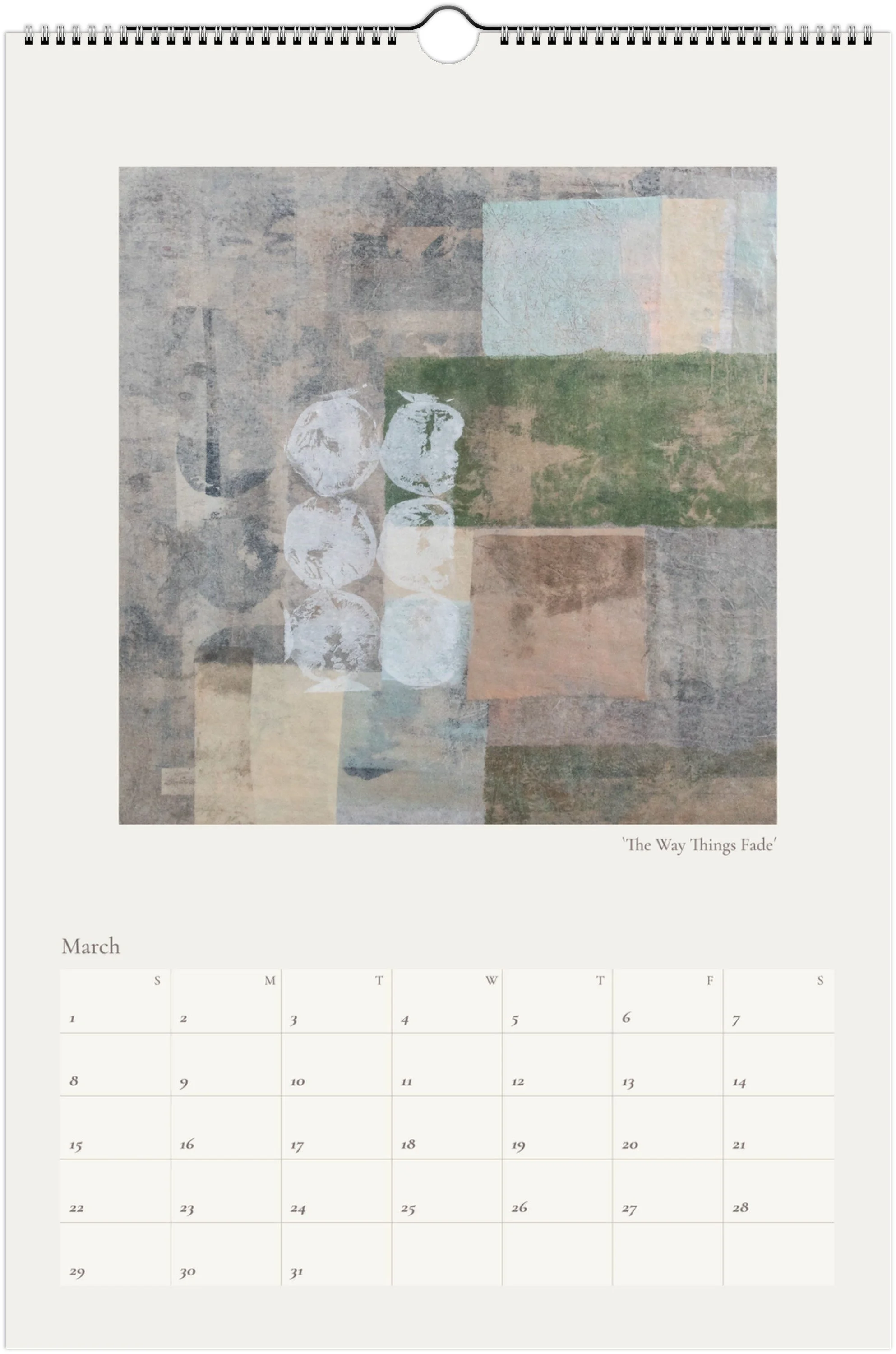 Wall art calendar 2026 What the Layers Hold_March.jpeg