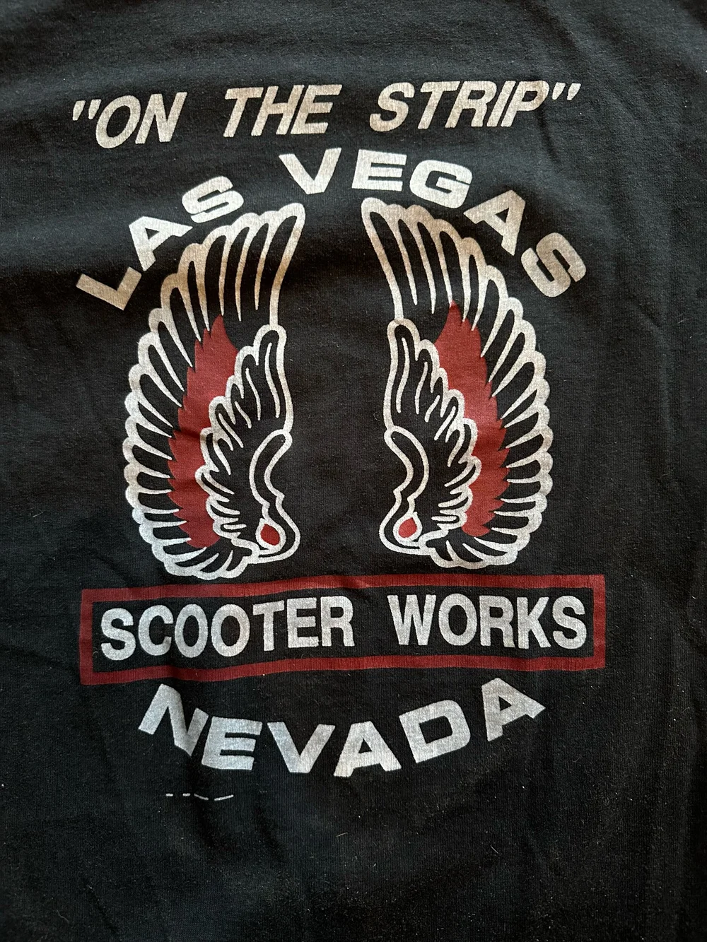 1990 Harley Davidson 3D Emblem Leader of The Pack Wolf Tee