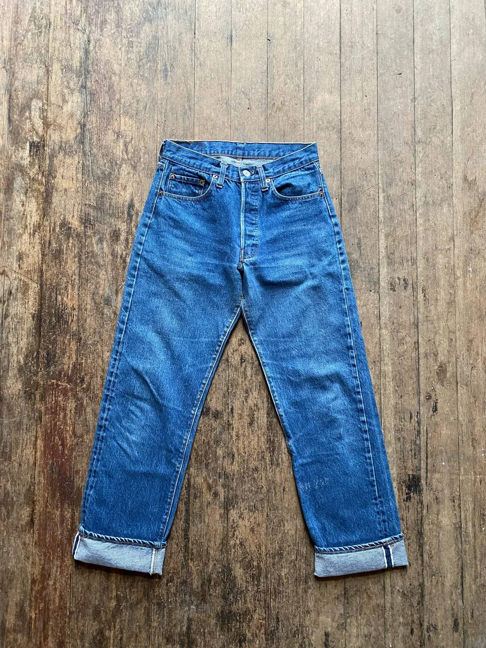 ★幻レア★　Levi's 501 1978Model 1978 Levi's USA Redline Selvedge 501 Jeans 26x30 — Teleport