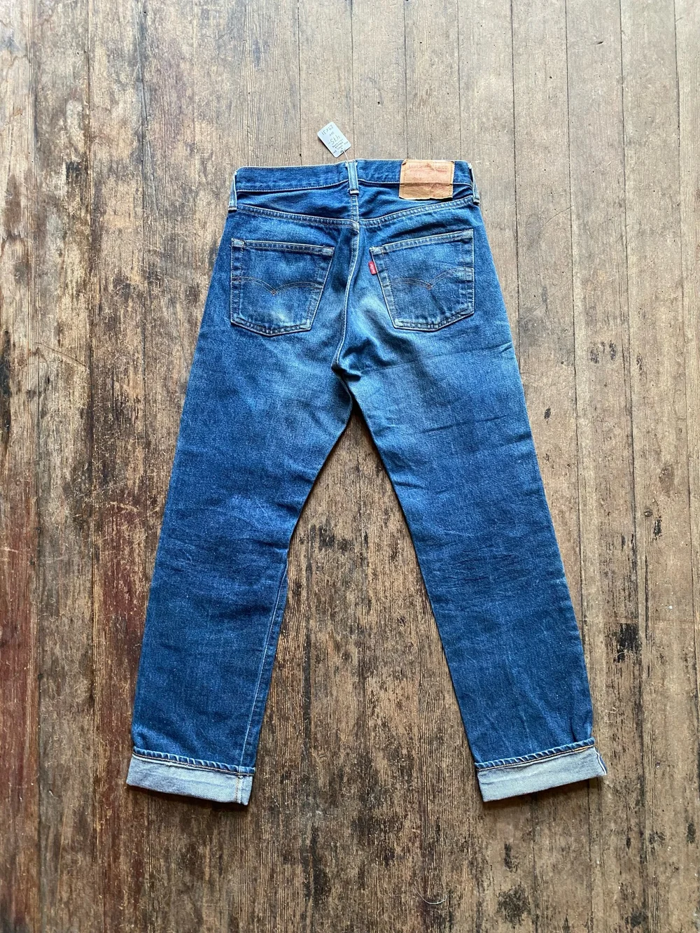 1984 Levi's USA 501 Redline Selvedge 28x30.5 — Teleport Vintage + Co