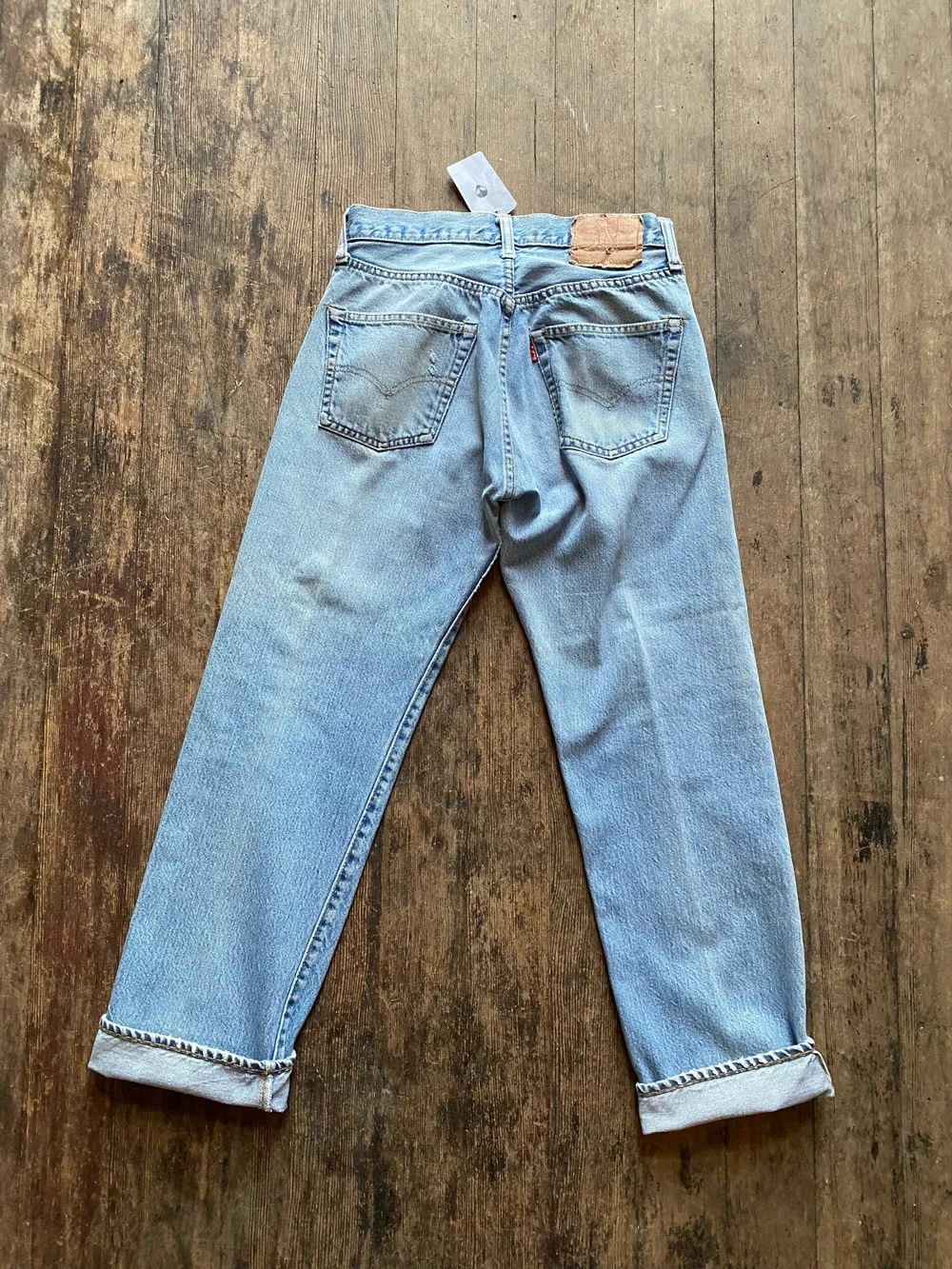 【Levi's】501LEVI'S ORIGINAL EMP 36インチ 1978-1981 Levi's 501 Selvedge Redline Jeans 26x27 — Teleport