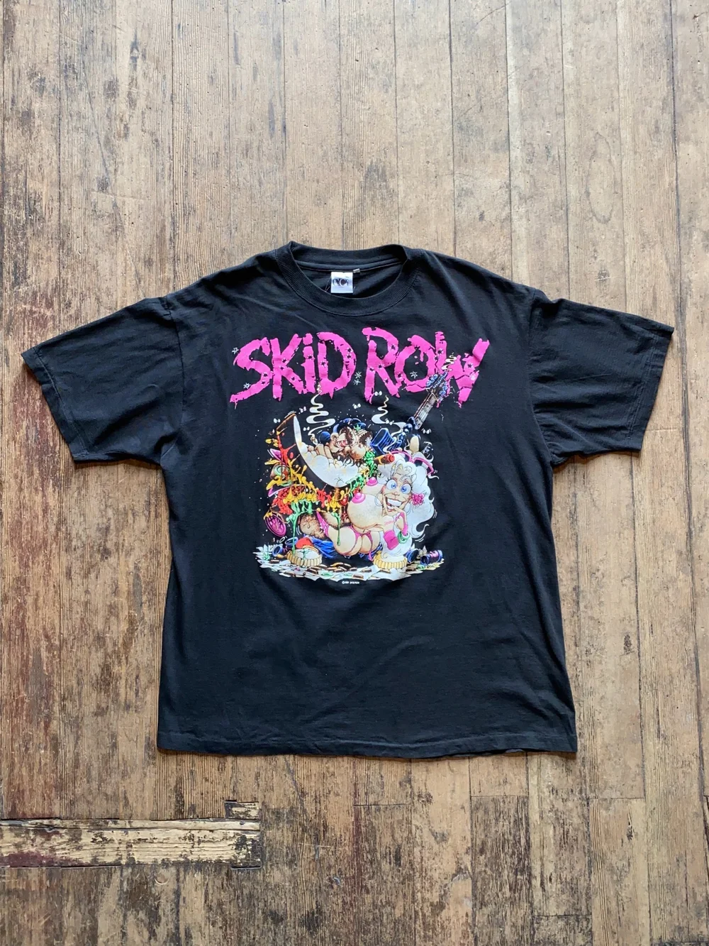 1991 Skid Row Eat Fuck Kill T shirt Vintage 90s — Teleport Vintage