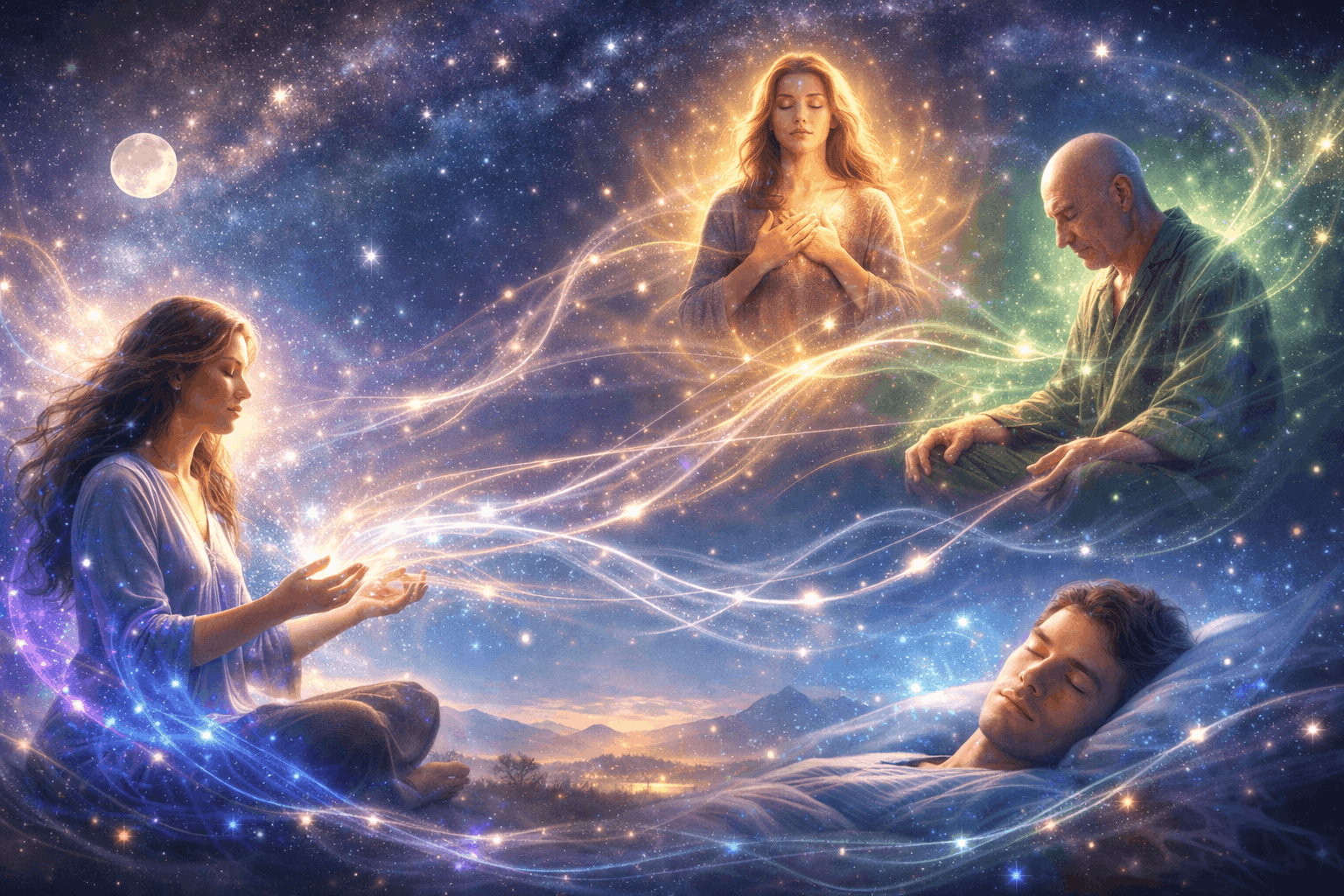 The Invisible Thread: Why distance energy healing is effective