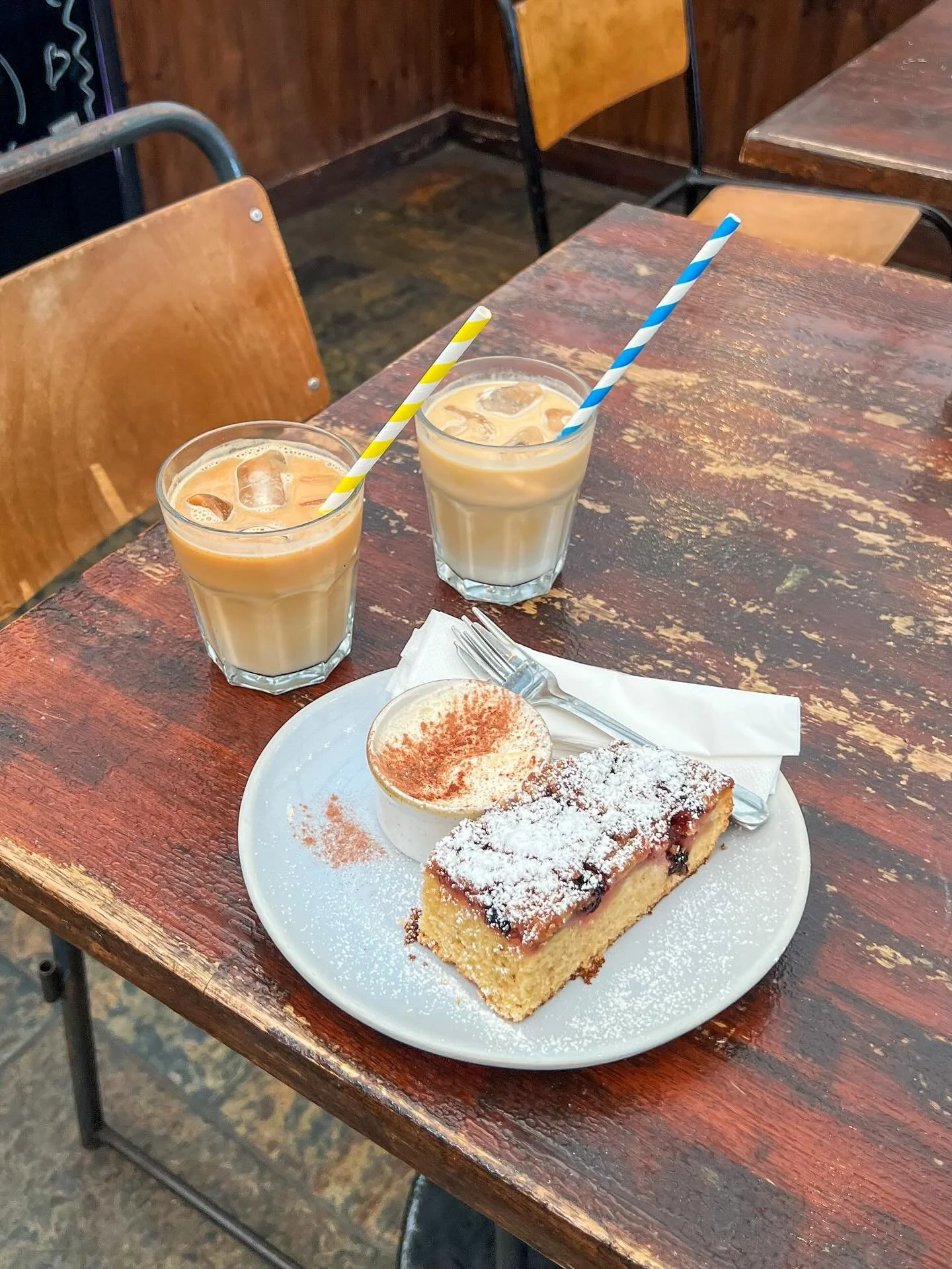 a culmination of my coffees from 2 lovely weeks abroad! i traveled to dublin, london, and paris with family for some much needed r+r. overall trip highlights included &mdash;

fish + chips at @darkeykellys 
the notting hill market
dinner at @caia.lon