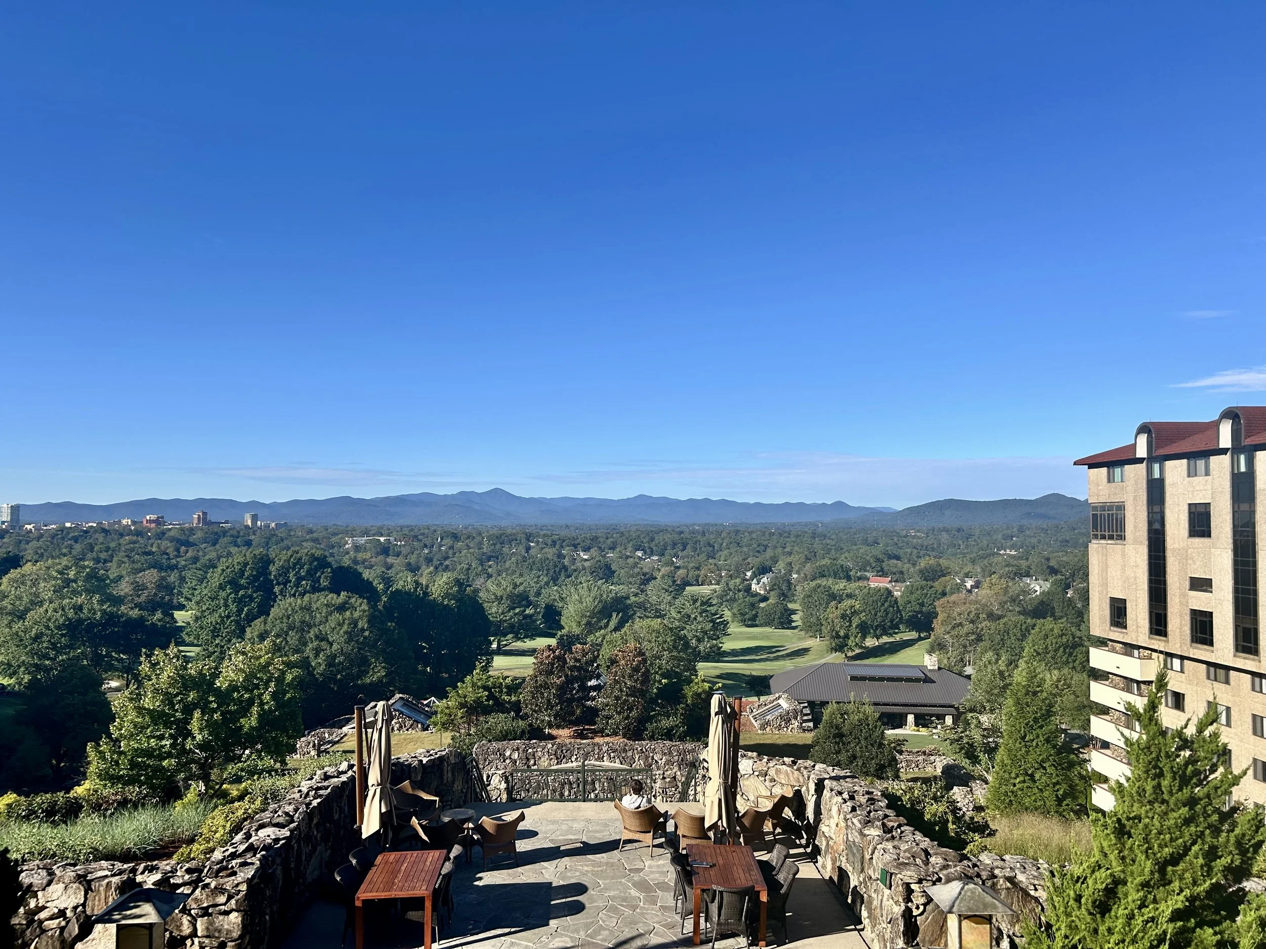 Mountain Views from the Grove Park Inn
