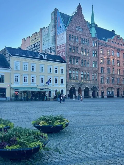 Stortorget Square in Malmö with historic buildings and cobblestone streets