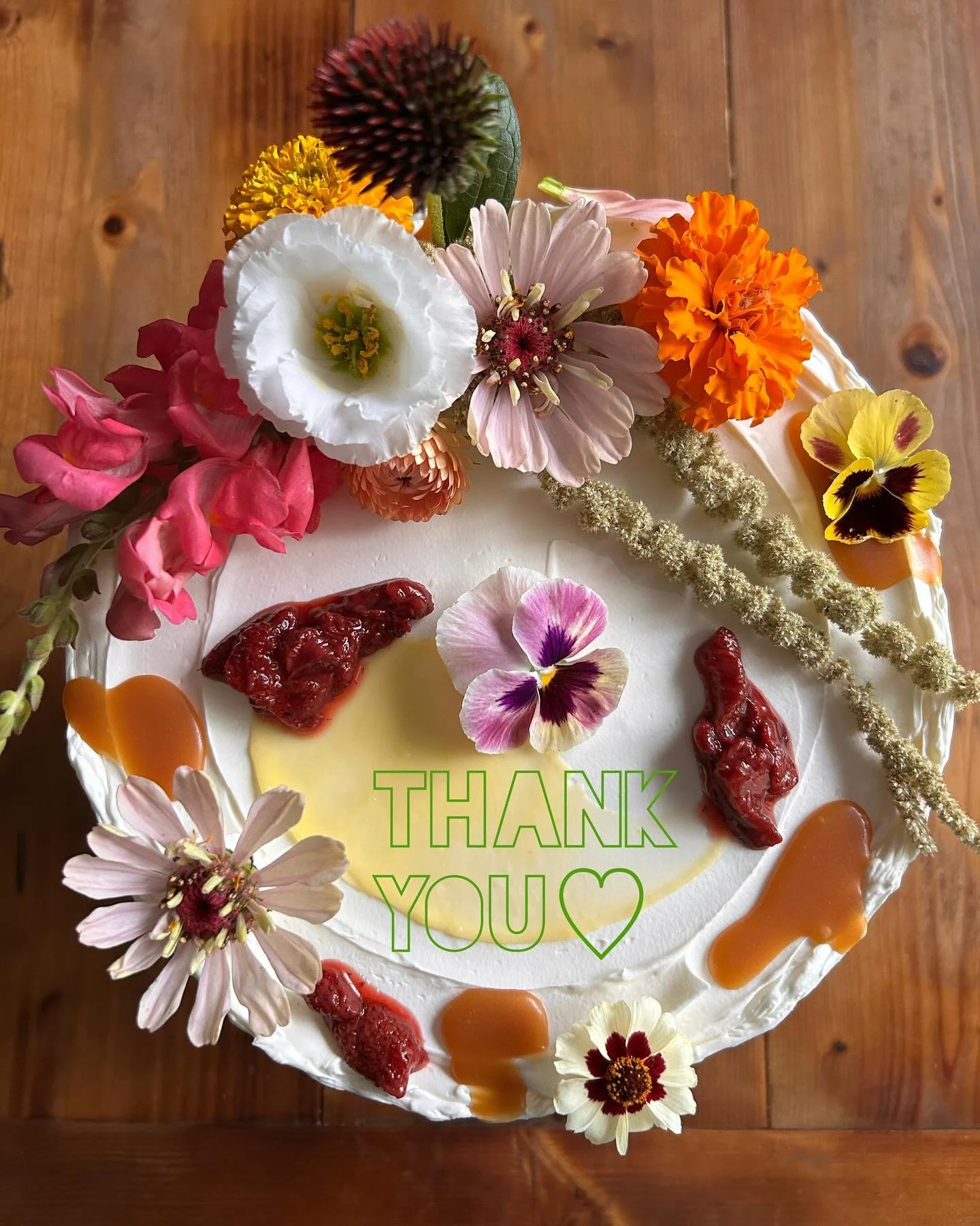 Thank you ❤️ for keeping my cake calendar so full this spring. Thank you to new customers for putting their trust in me &amp; my work. Thank you to friends and repeat customers who continually hit me up for cake. And thank you to the insanely hard wo