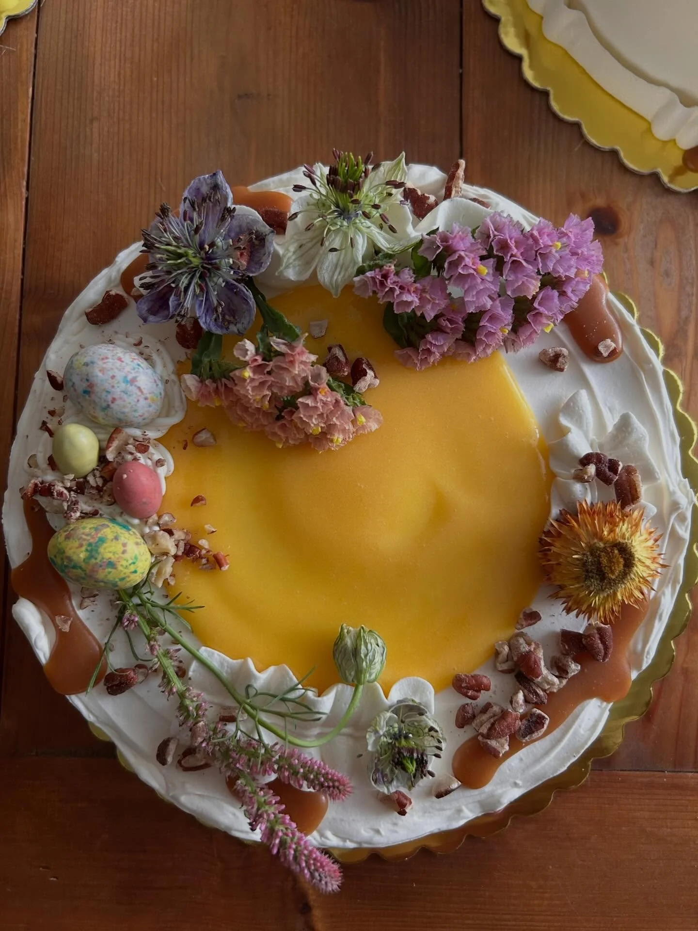 Way behind on posting but Easter was real cute! Swipe all the way through for the long carrot cake, Easter edition! 🥕🥕🥕 I ate so many of those robin&rsquo;s eggs 🫠
