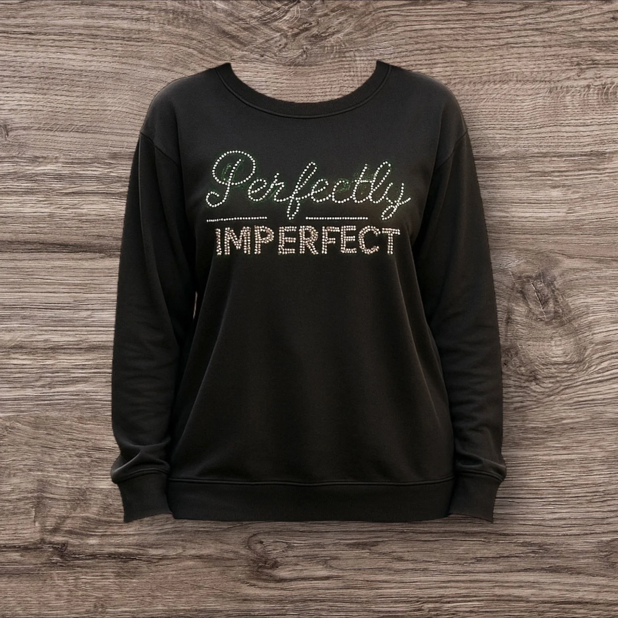 Perfectly Imperfect Rhinestone Shirt