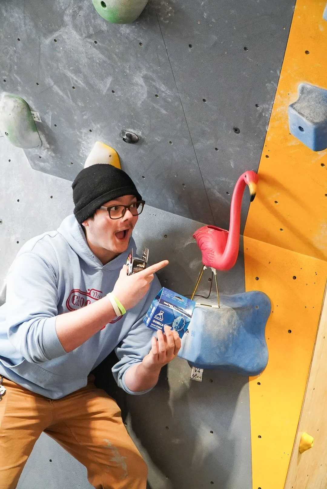 Anything But A Chalk Bag Night