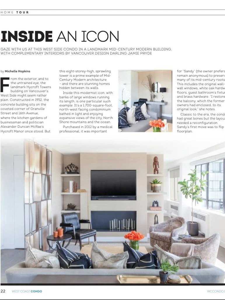 West Coast Condo Jamie Pryde