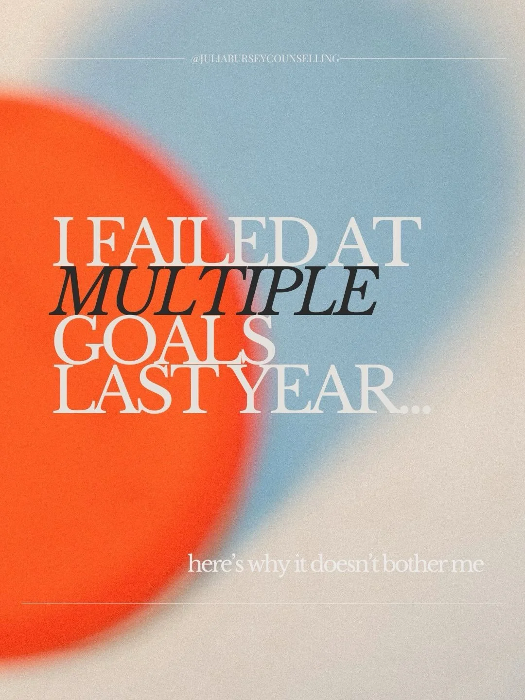 chasing goals doesn&rsquo;t mean you have to beat yourself up when you don&rsquo;t reach them🫶🏻 here&rsquo;s my take on it!

#newyear #therapy #onlinetherapist #trendingaudio #carousel