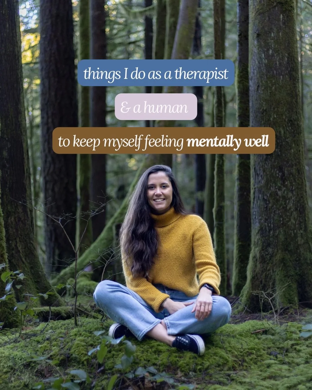 just a few small habits that I make apart of my every day life that I truly believe keep me feeling well. 

(as with anything on social media, these may not pertain to you, or feel relevant &amp; that&rsquo;s ok!)❤️

#carousel #therapy #onlinetherapy