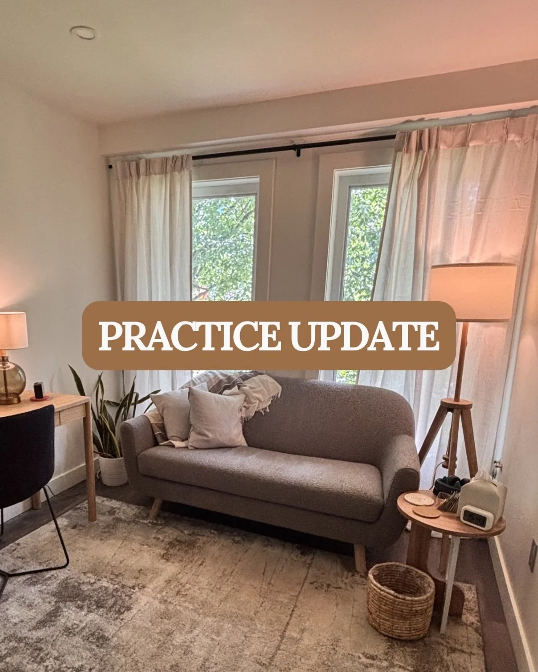 ICYMI, I&rsquo;ve moved offices 🫶🏻 with after 5pm availability both Mondays &amp; Wednesdays, I have space for new 1-1 therapy clients (in person &amp; online) &amp; couples (in person only).

Wondering if we&rsquo;re the right fit? Head over to th