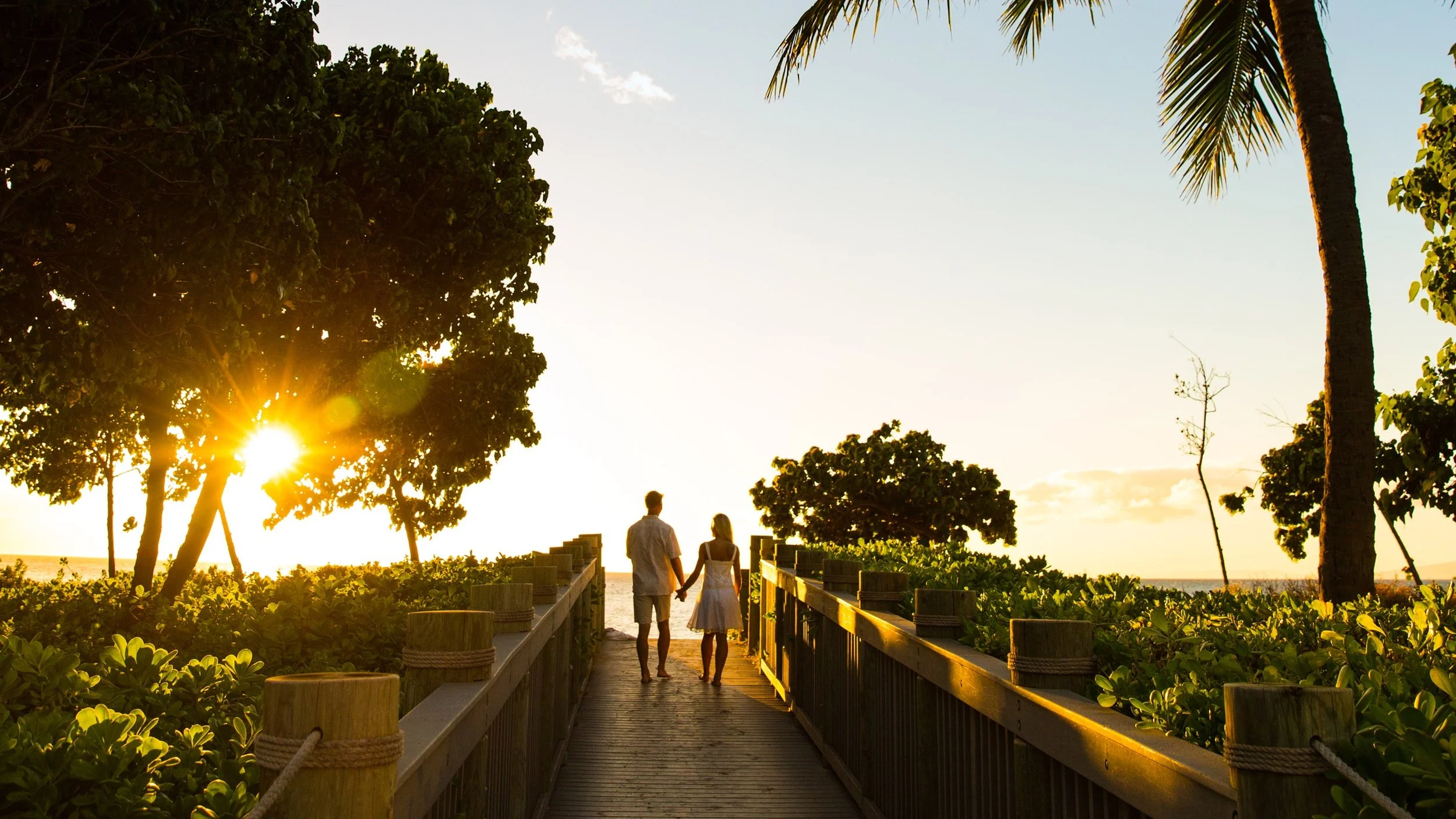 Path to Ka'anapali Beach