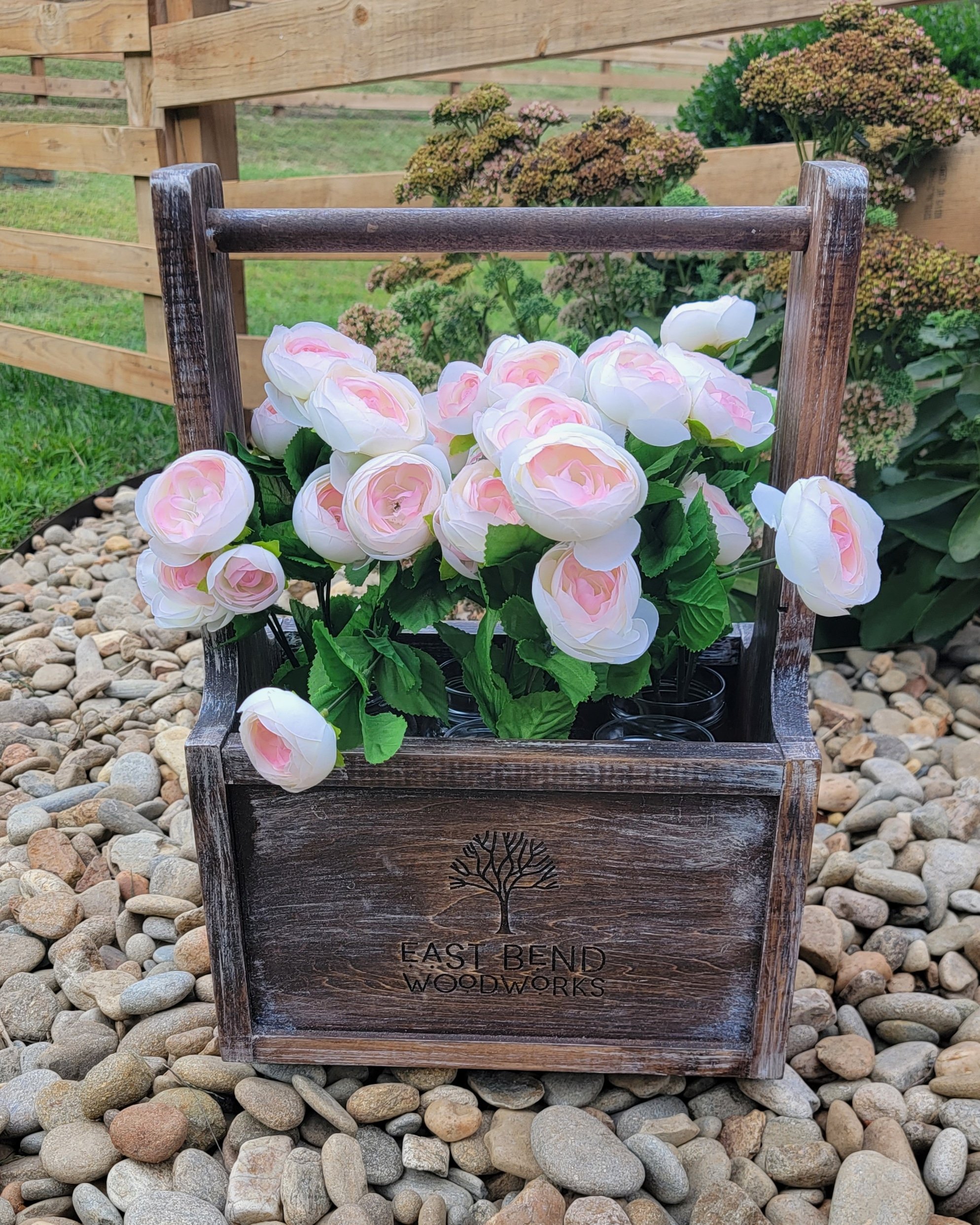 Stained Wood toolbox