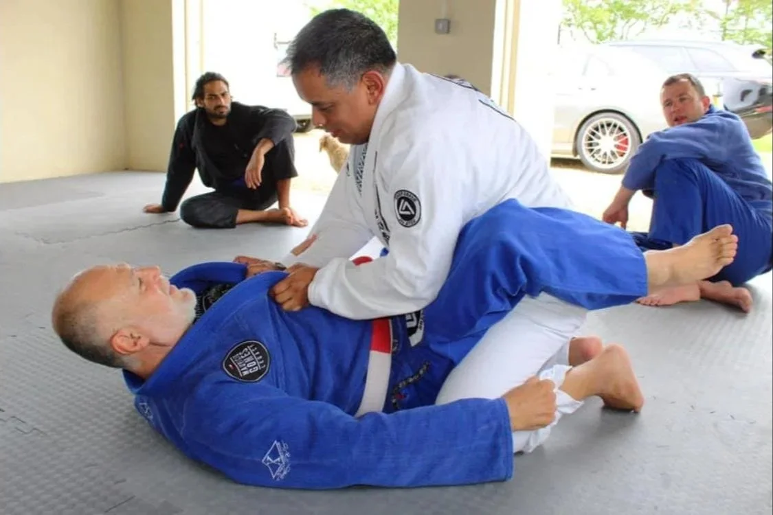 Ash Hoque & Mauricio Gomes RGA Roger Gracie BJJ