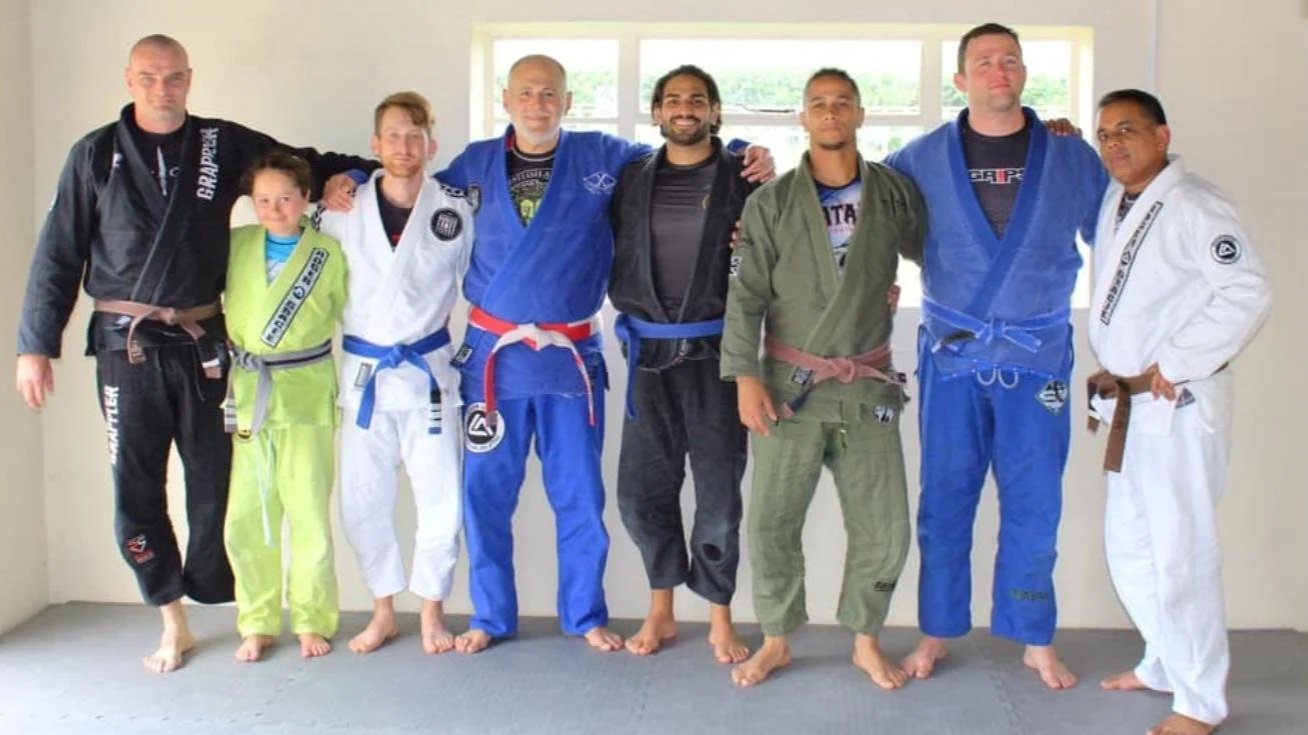 Ash Hoque & Mauricio Gomes RGA Roger Gracie BJJ
