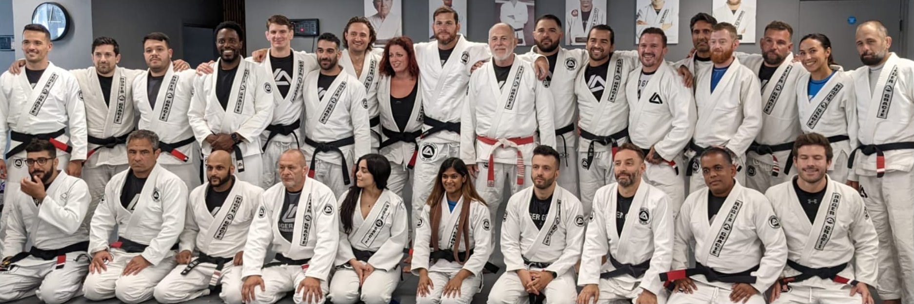 Ash Hoque & Mauricio Gomes RGA Roger Gracie BJJ Academy