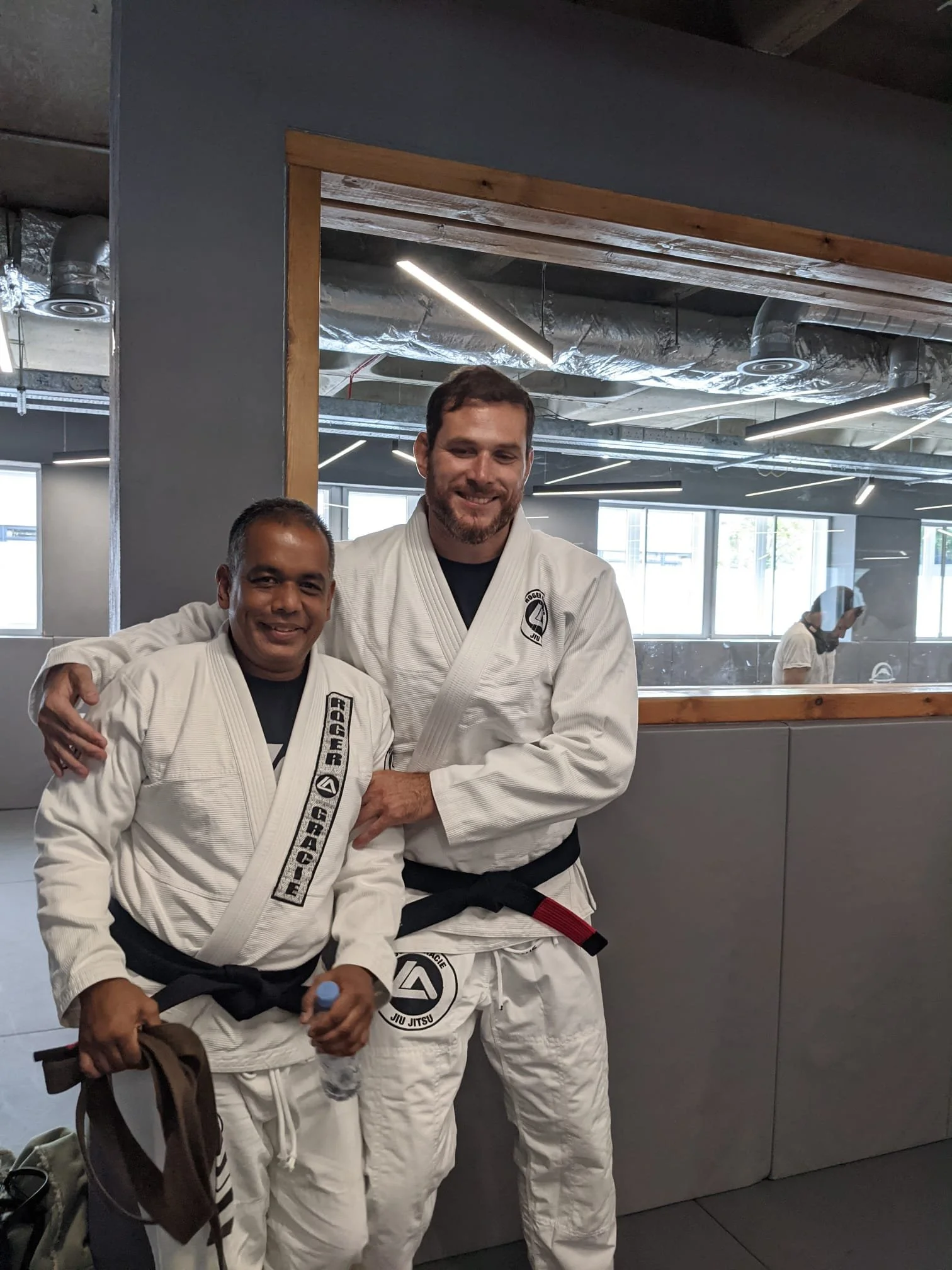 Ash Hoque & Mauricio Gomes RGA Roger Gracie BJJ