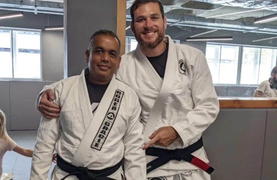 Ash Hoque & Mauricio Gomes RGA Roger Gracie BJJ
