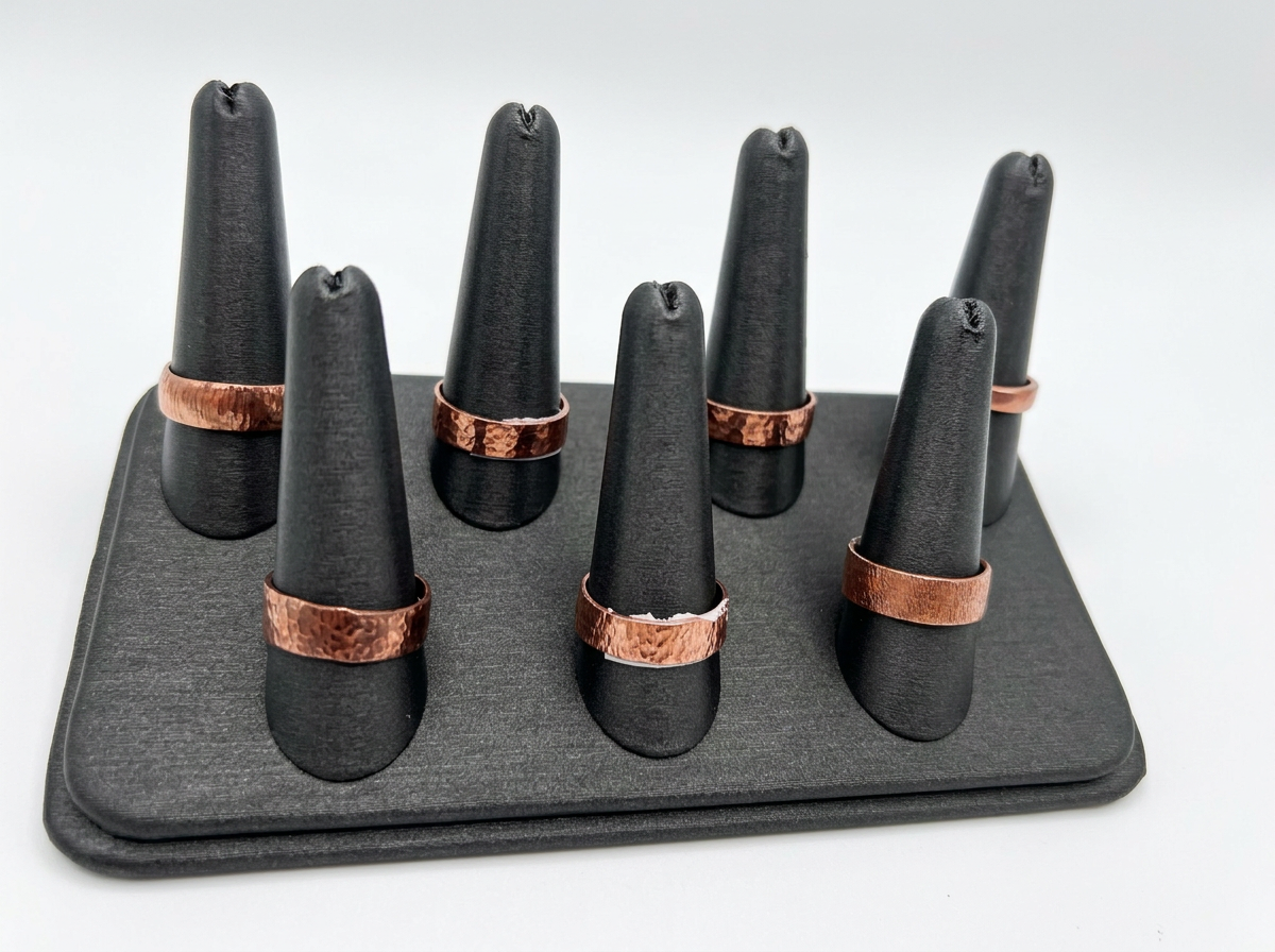 Handcrafted New Orleans Copper Rings