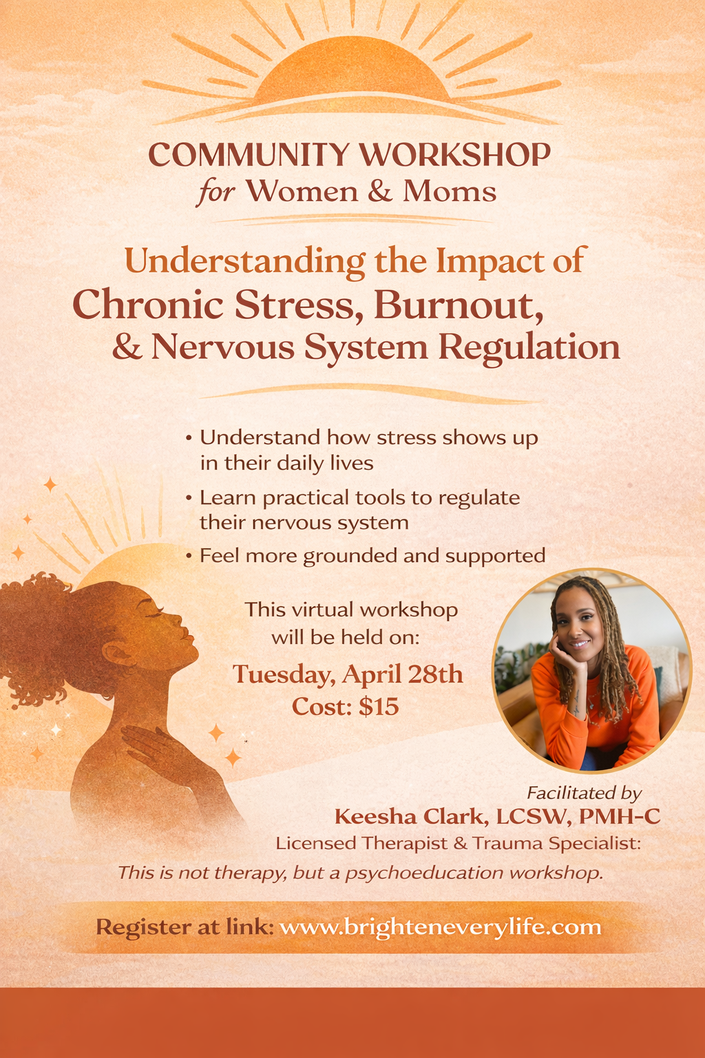 Empowerment Workshop: Managing Chronic Stress for Women & Moms
