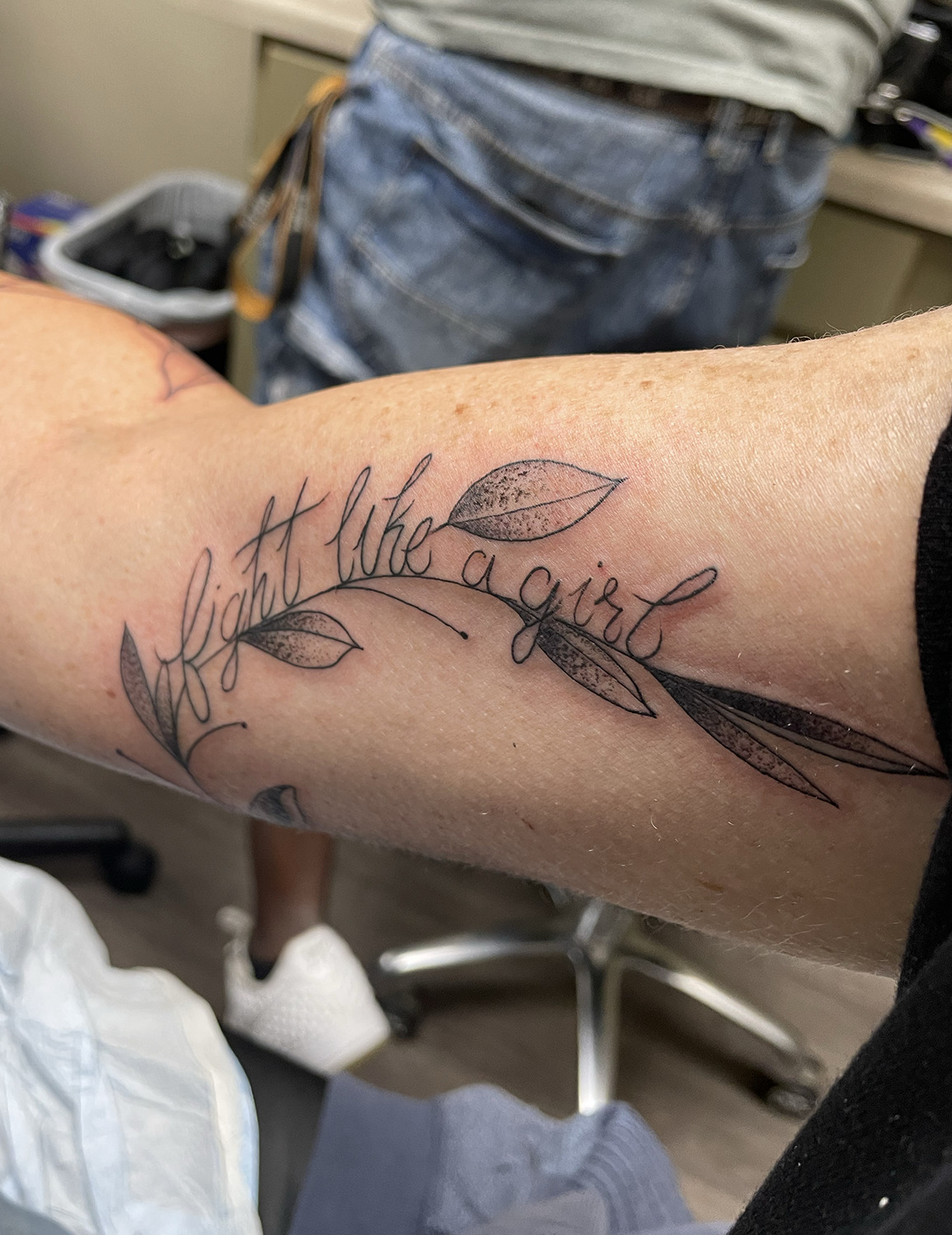 breast cancer tattoo