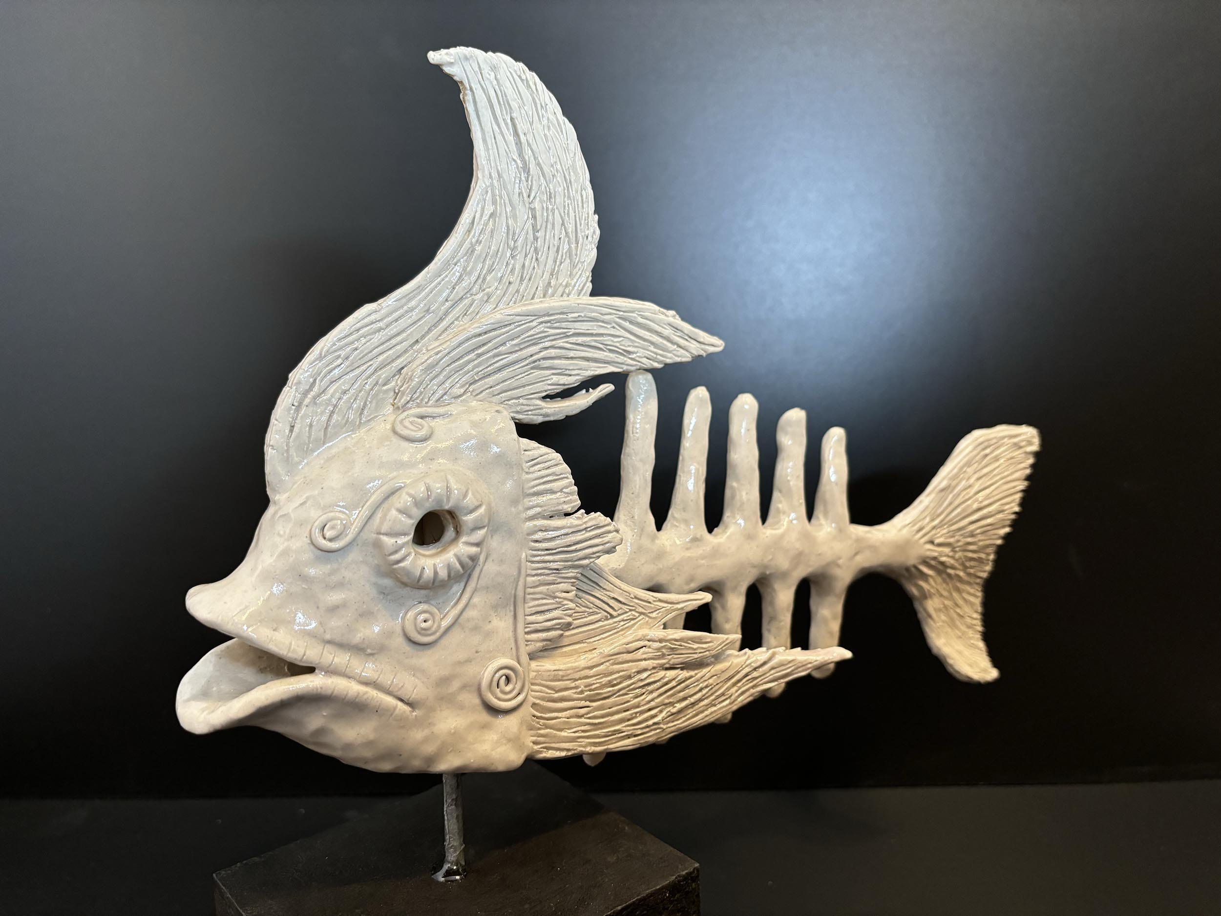 White ghost fish