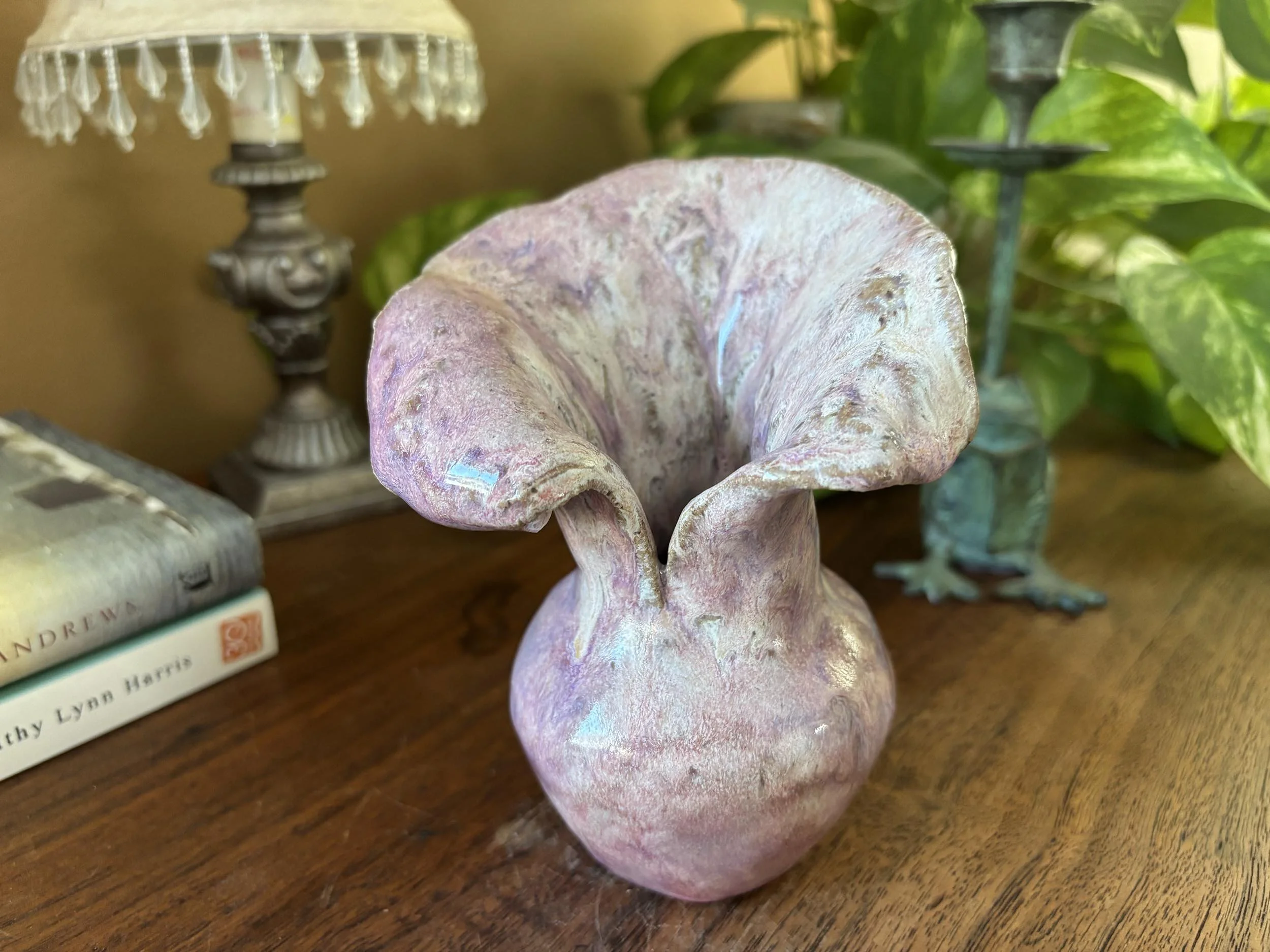 Little pink bud vase
