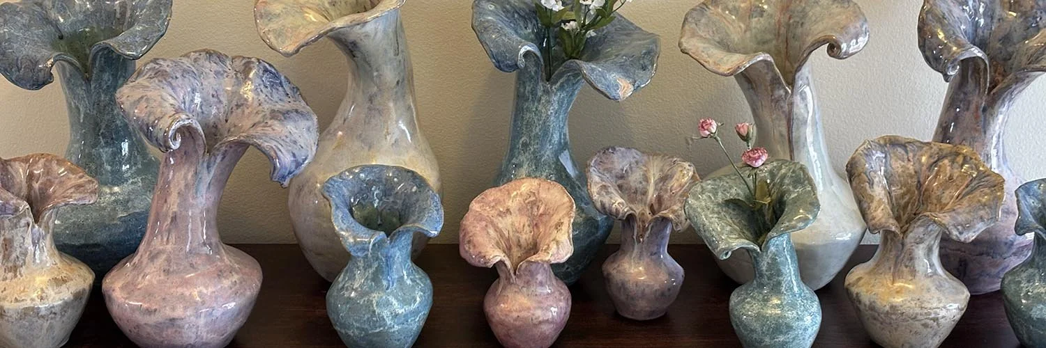 Nature inspired vases