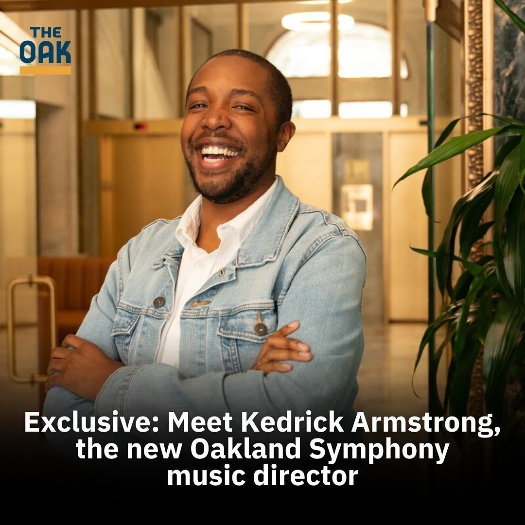 Repost from @theoaklandside
&bull;
Since the death of longtime conductor Michael Morgan in August 2021, guest conductors have led the Oakland Symphony. After three years without permanent leadership, the symphony named 29-year-old Kedrick Armstrong, 