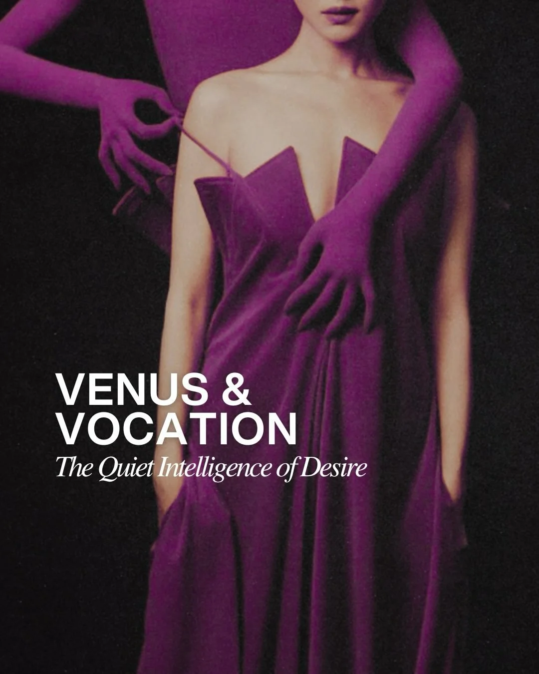 A contemplation on the quiet intelligence of desire and how the Venus archetype in our chart is a gateway to our vocation.
I got inspired listening to a recent podcast by Joel Uili on taste as self-revelation and started contemplating it through the 
