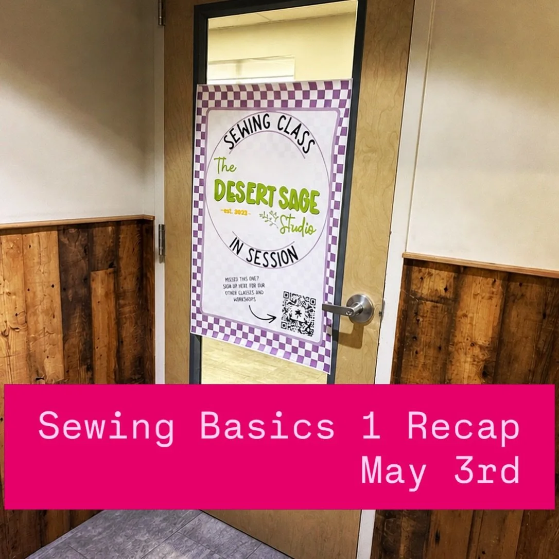 Today&rsquo;s Sewing Basics 1 was one for the books 🧵✨

We are SO proud of every single student who showed up, tried something new, and created something with their own two hands. Watching confidence grow from that first stitch to a finished project