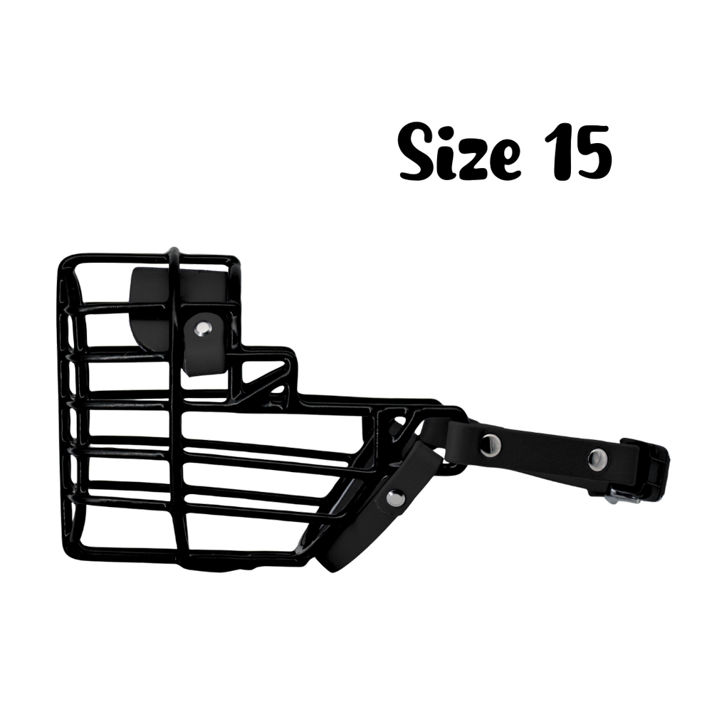 Size 15 Standard Muzzle — Big Snoof Dog Gear