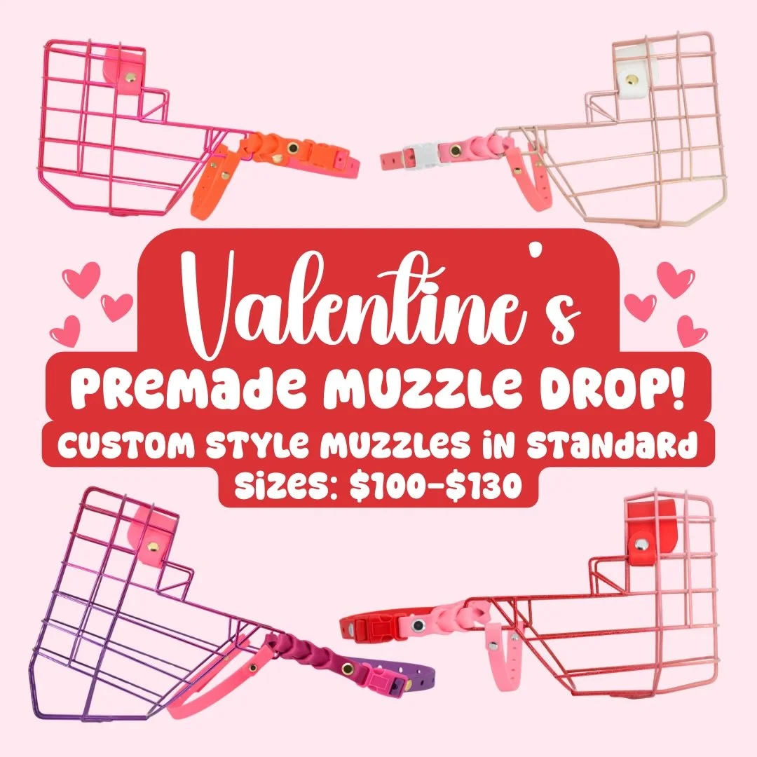 Be your pup&rsquo;s Valentine this year and every year&mdash;and Shop our Valentine Premade Drop! 🌸💖🌸 These ship asap, but only one of each is available 👀 Free shipping on US Orders over $100 AND UK orders over $135 USD! Available now on the Read