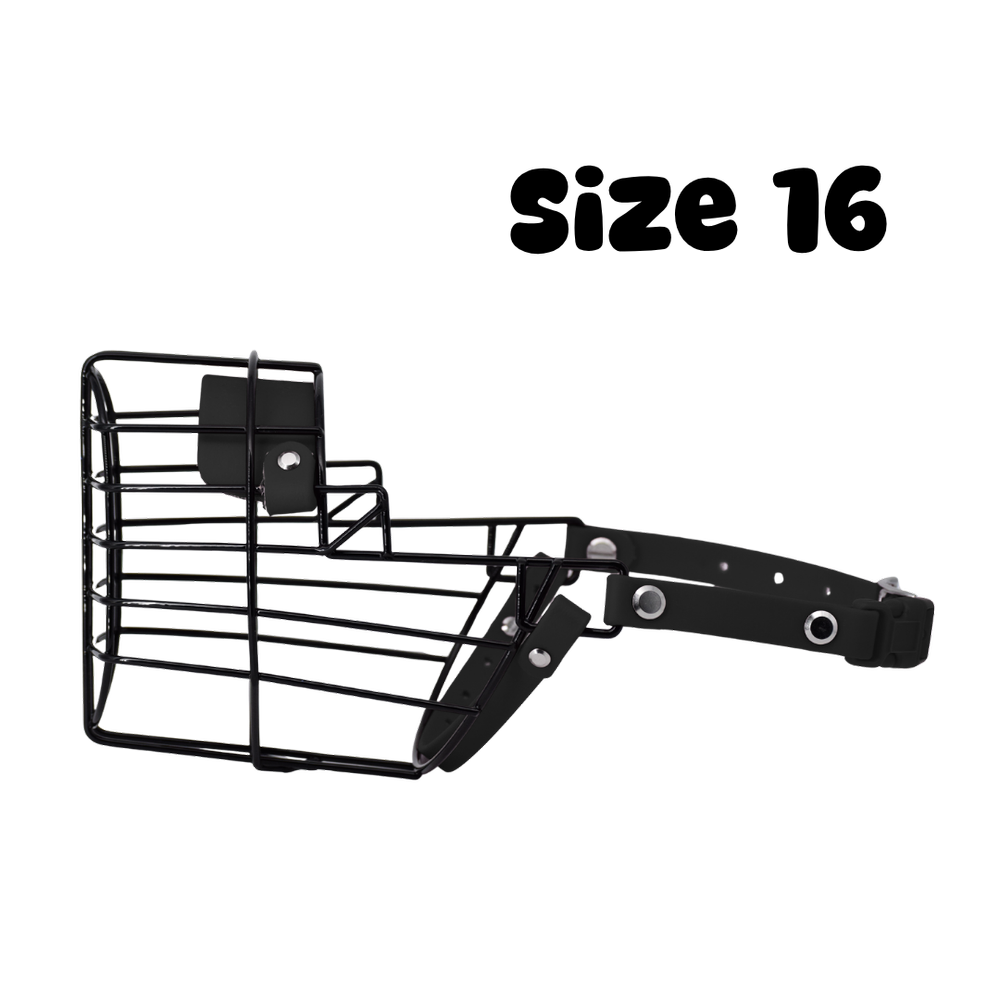 Size 16 Standard Muzzle — Big Snoof Dog Gear
