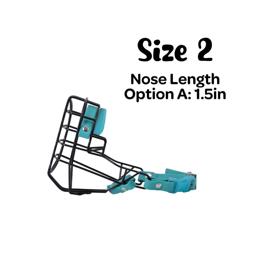 Size 2 Standard Muzzle — Big Snoof Dog Gear
