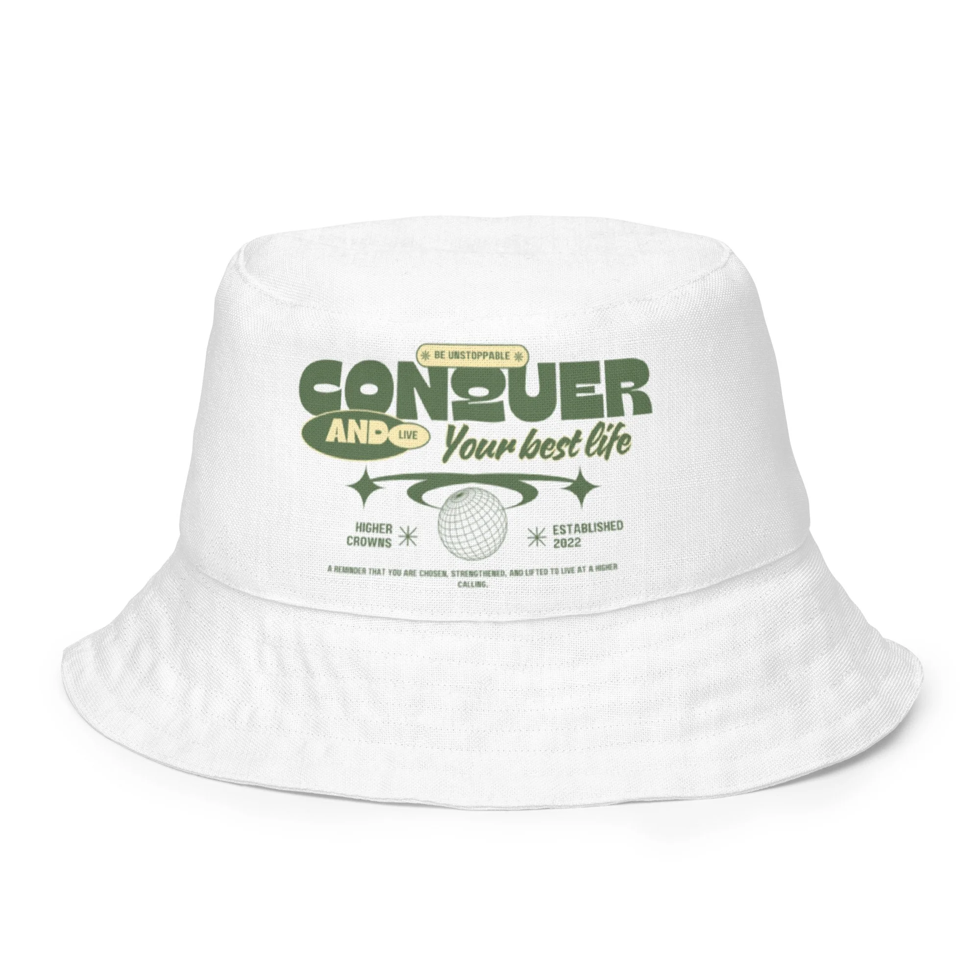 Higher Crowns Reversible Bucket Hat