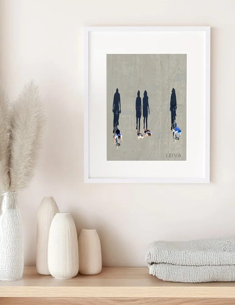 LEIVA_Sombras_Cycling Through Life_12x16_$250_Framed.jpg