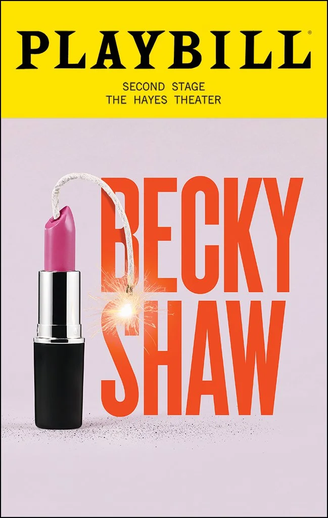 Playbill of Becky Shaw at the Hayes