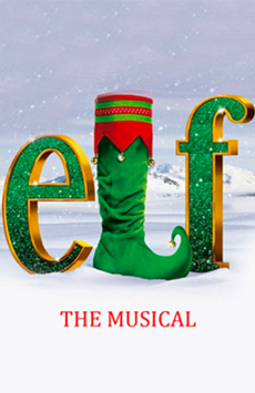 Elf the Musical's program cover
