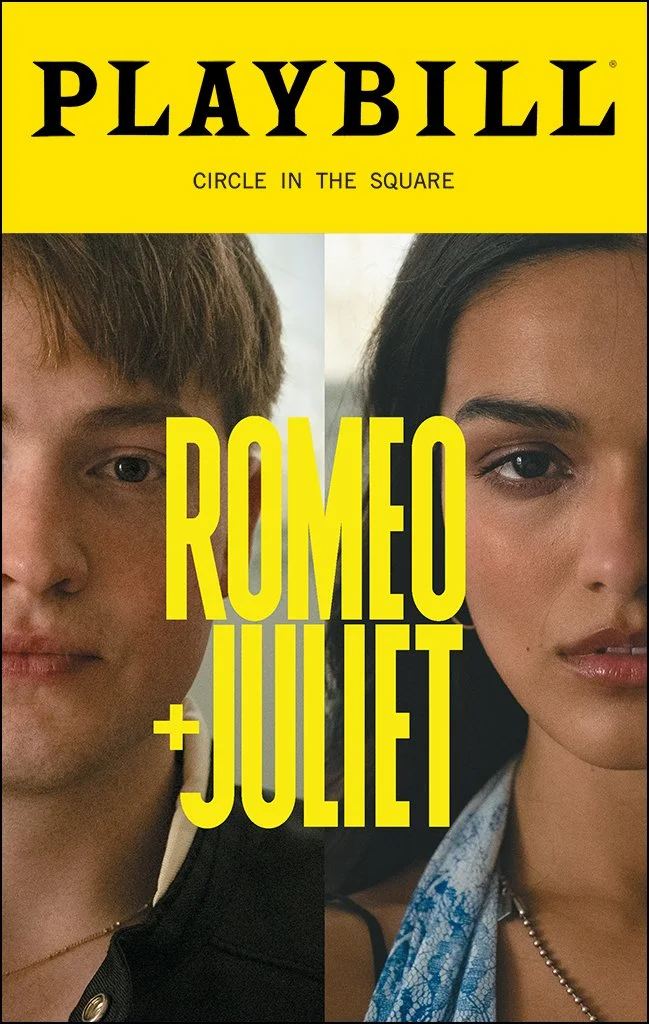 Playbill of Romeo & Juliet Broadway 2024 at Circle in the Square