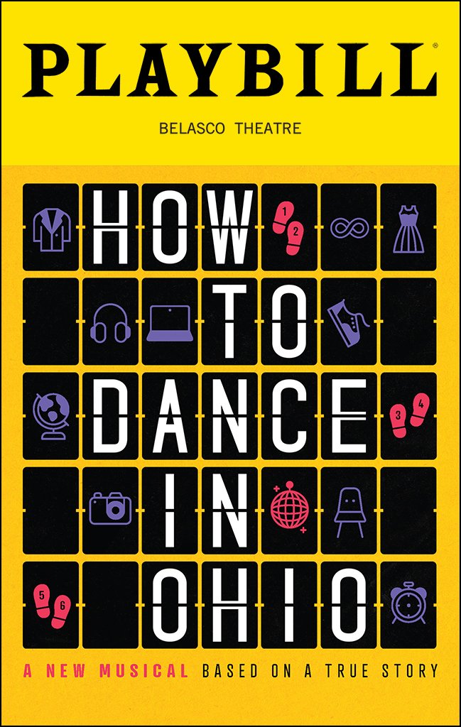 Playbill of How to Dance in Ohio at the Belasco Theatre