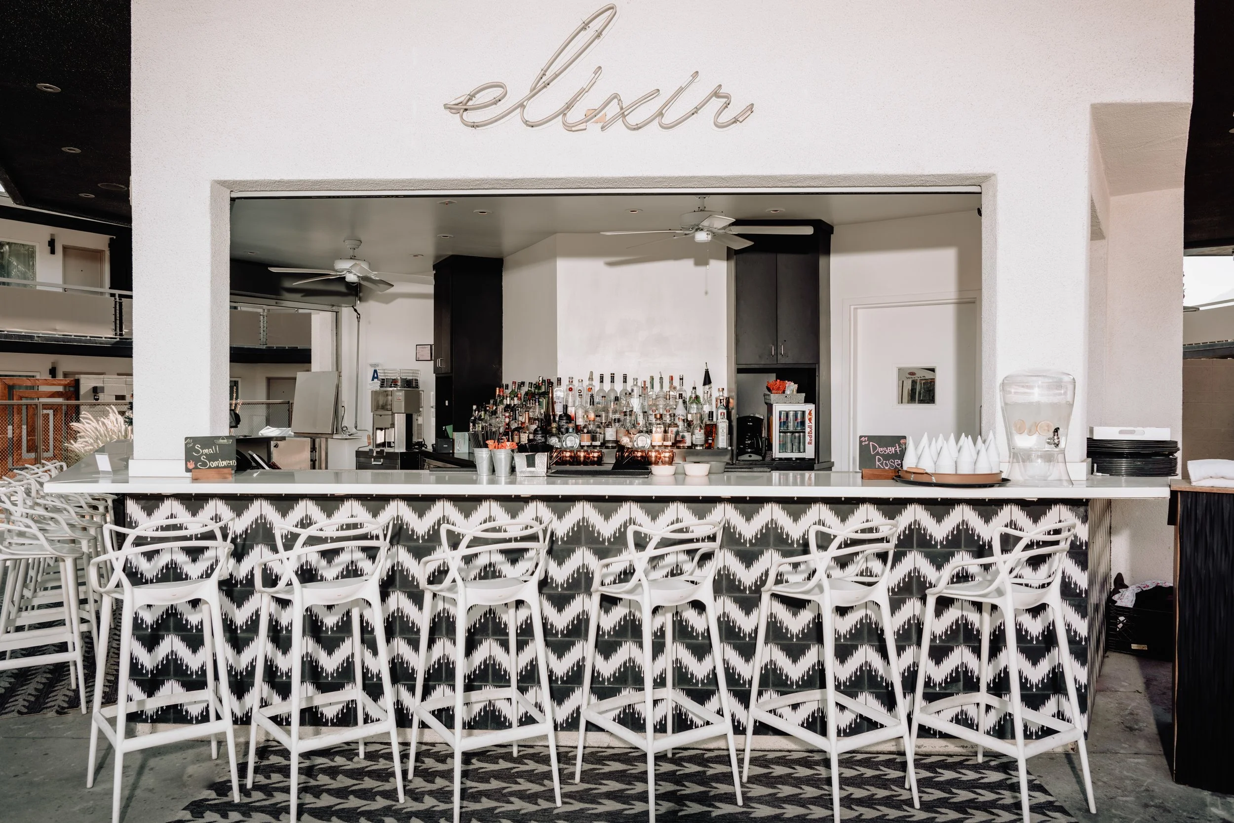 Dining & Pool Bar | V Palm Springs — V Palm Springs