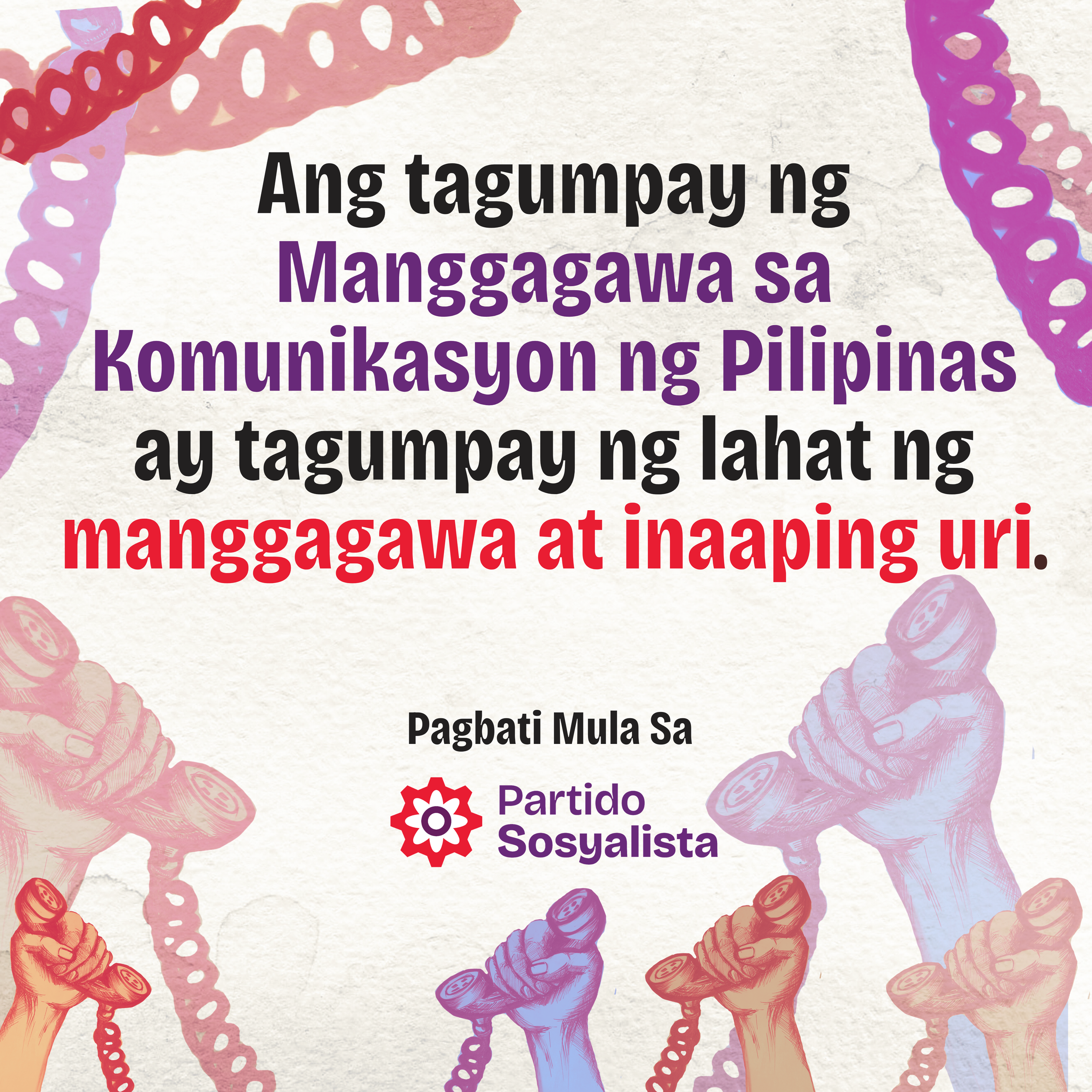 Pagbati para sa Manggagawa sa Komunikasyon ng Pilipinas (MKP)