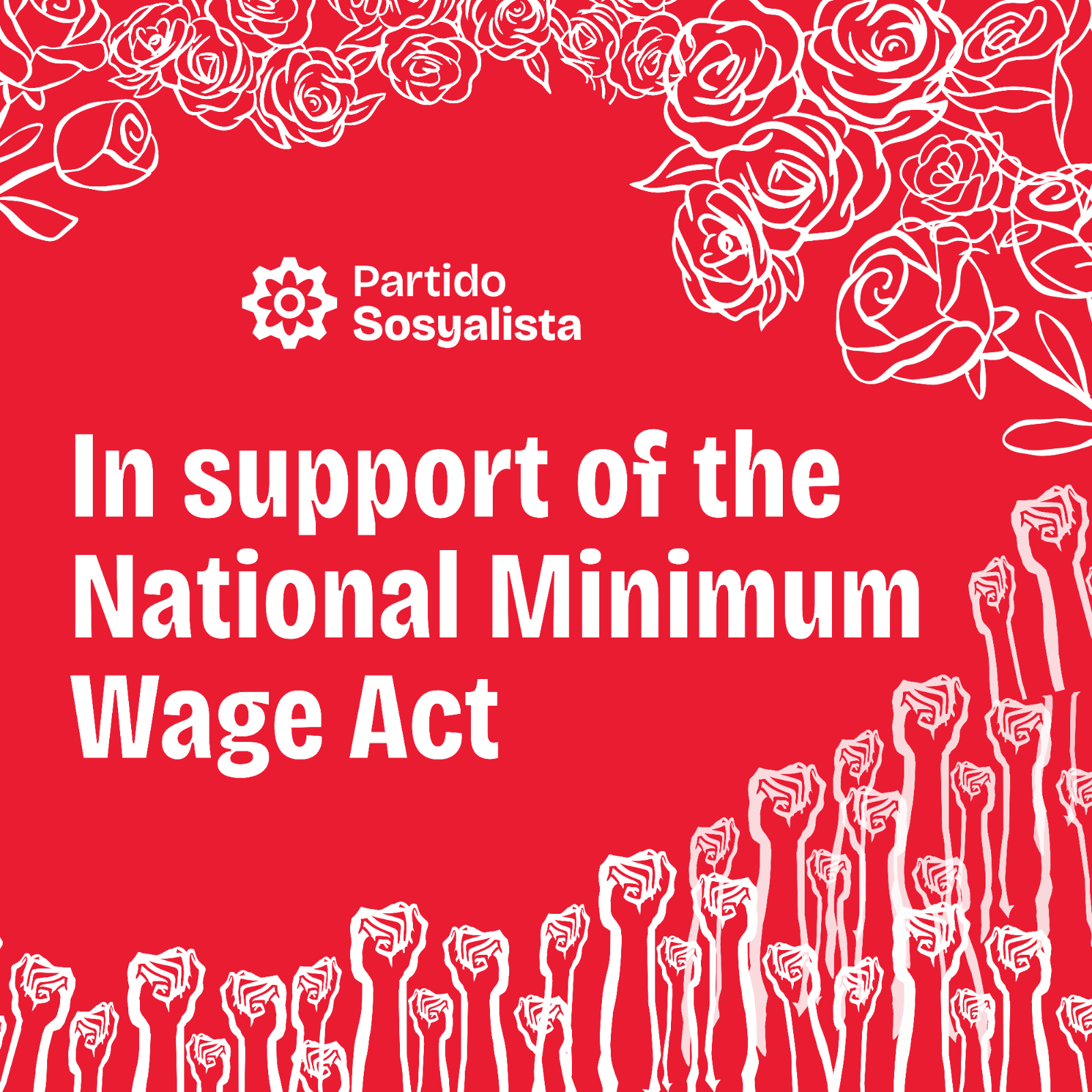 In support of the National Minimum Wage Act