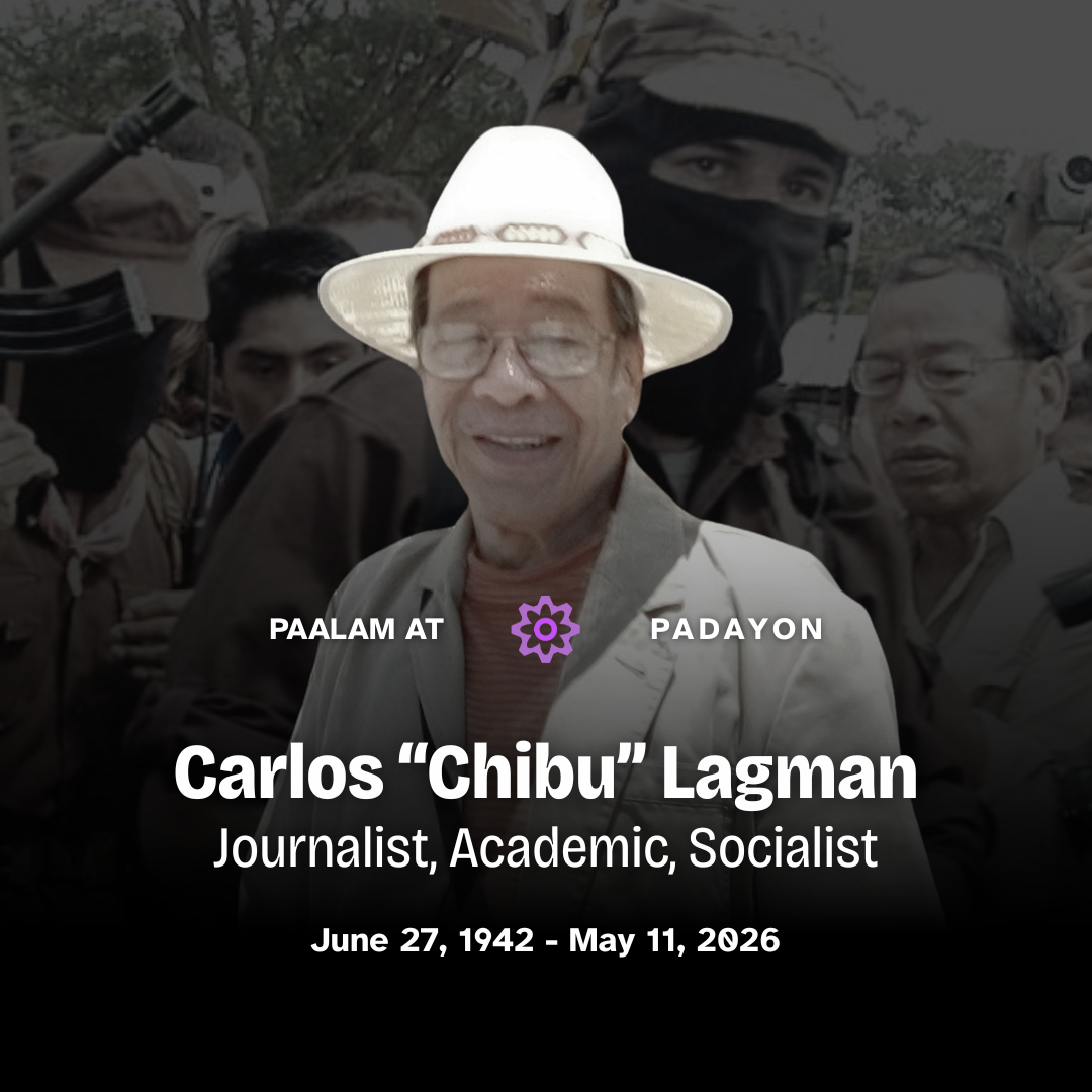 Padayon at salamat, Ka Chibu!