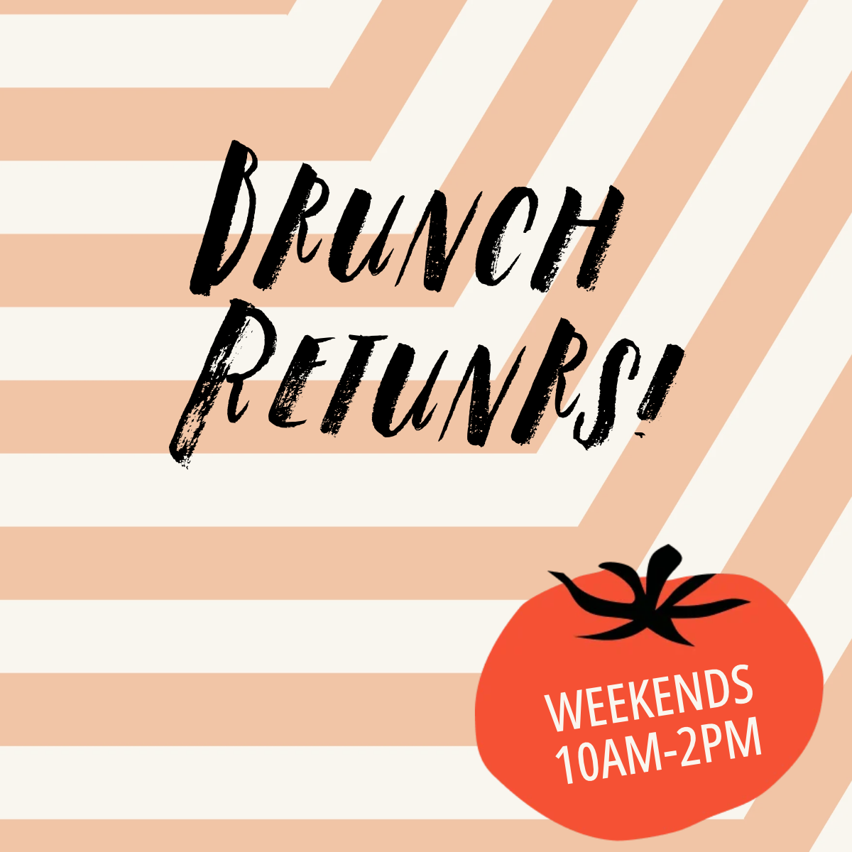 Brunch Returns!